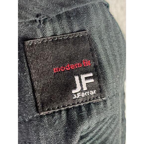 JF Ferrar Men's Modern Fit Dress Pants Gray Size 34x29 Flat‎ Front - Picture 6 of 10